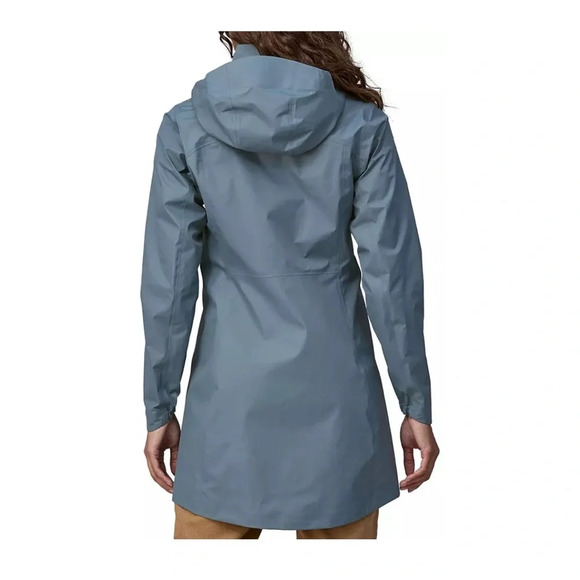 Patagonia Women's XL Torrentshell 3L Rain Parka Utility Blue Jacket NWT - Picture 9 of 10